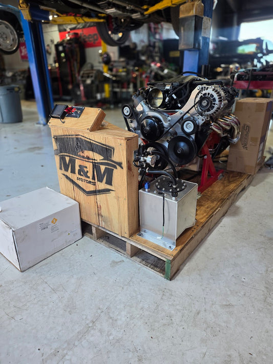 M&M Motors Red Hot 6.0 Hot Rod Turn Key Swap with Transmission