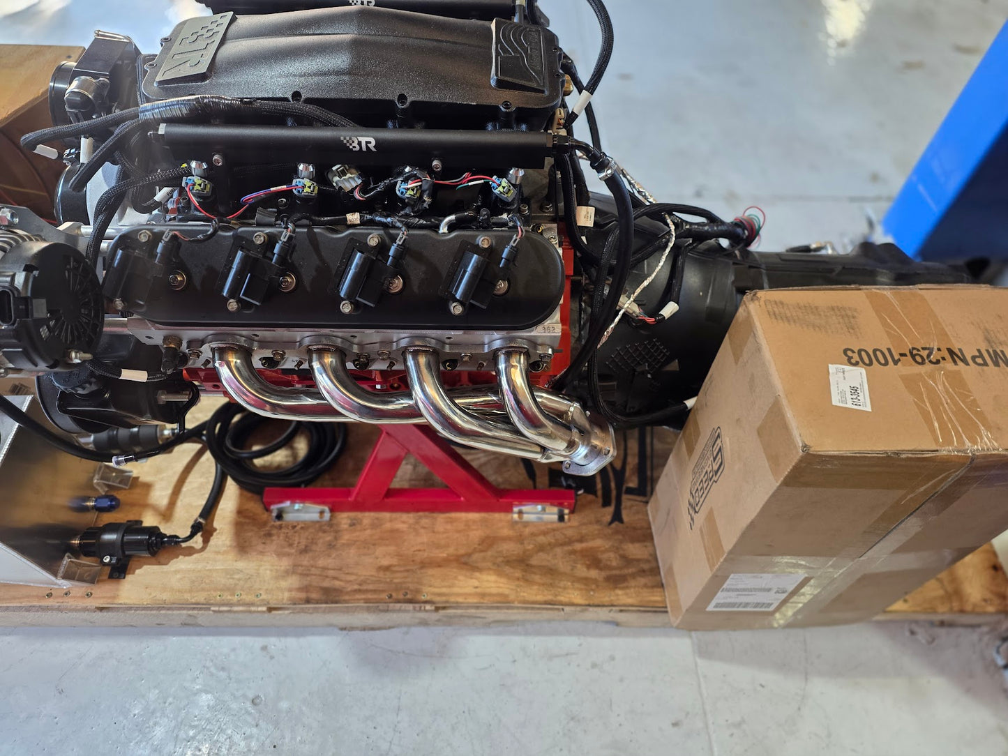 M&M Motors Red Hot LS3 6.2 Hot Rod Turn Key Swap with Transmission