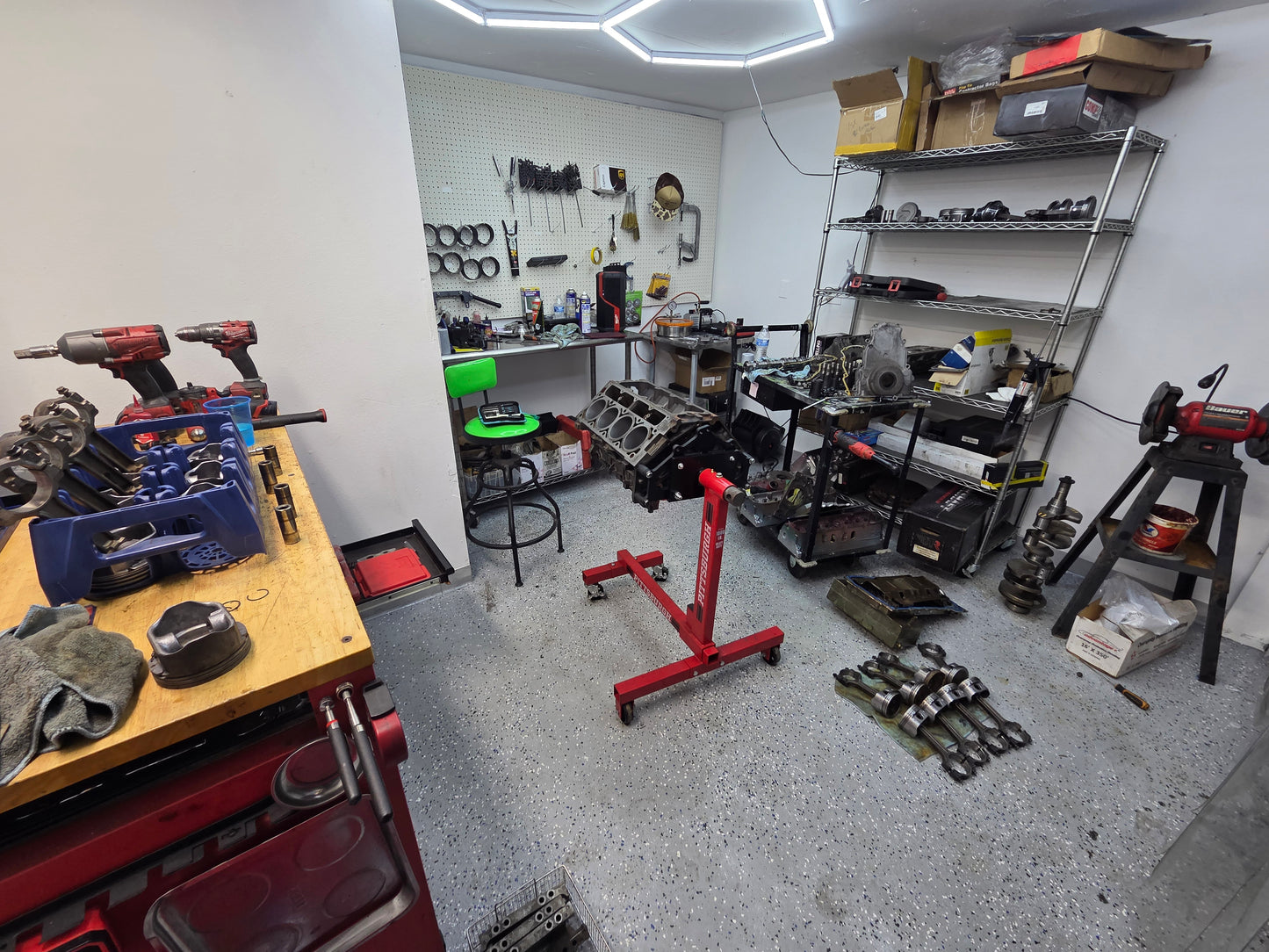 M&M Hot Rod "Red Hot" 6.0 LS Motor