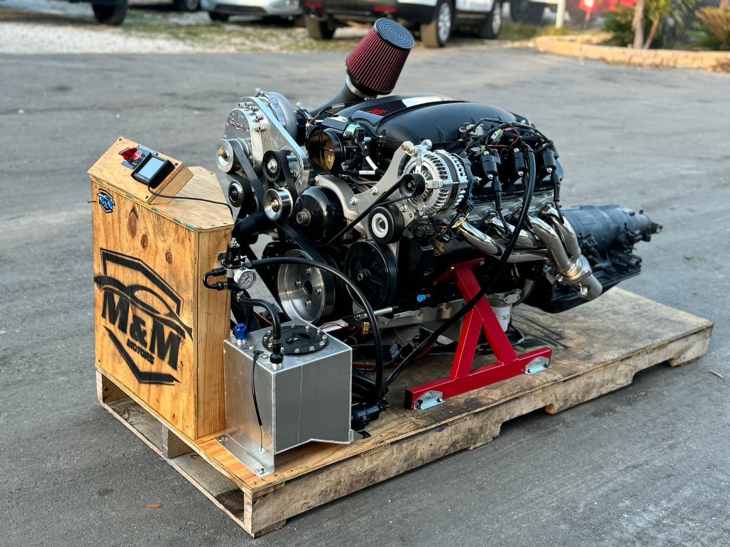 M&M Motors Supercharged LS3 6.2L Hot Rod Turn Key Swap with Transmission