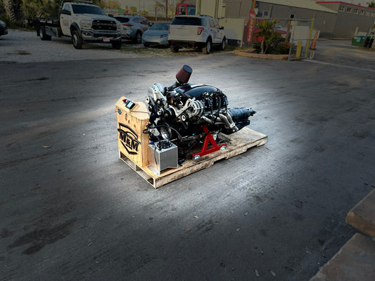 M&M Motors Supercharged LS3 6.2L Hot Rod Turn Key Swap with Transmission